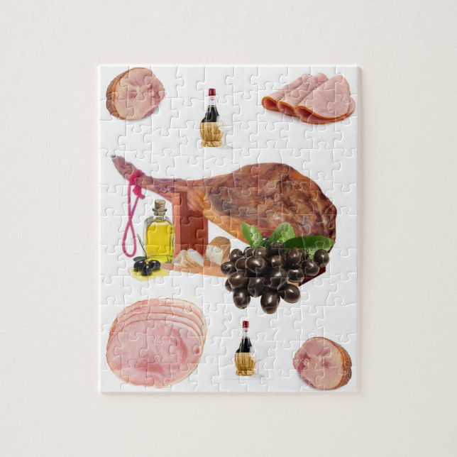 Puzzles Ham Olive Oil Olives (Vertikal)