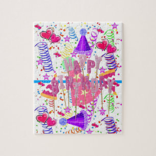 Puzzles Joyeux Anniversaire