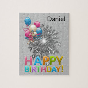 Puzzles Joyeux Ballons d'anniversaire