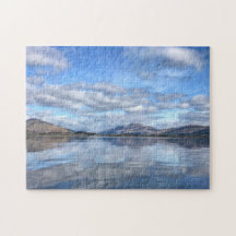 Puzzles Loch Lomond Écosse.