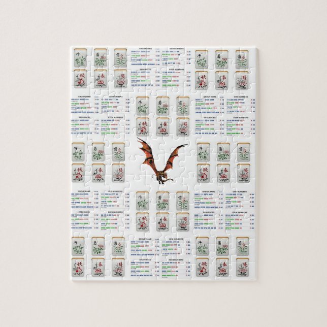 Puzzles Mahjong Dragon (Vertikal)