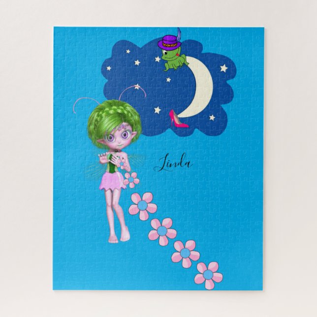Puzzles Moon Floral (Vertikal)