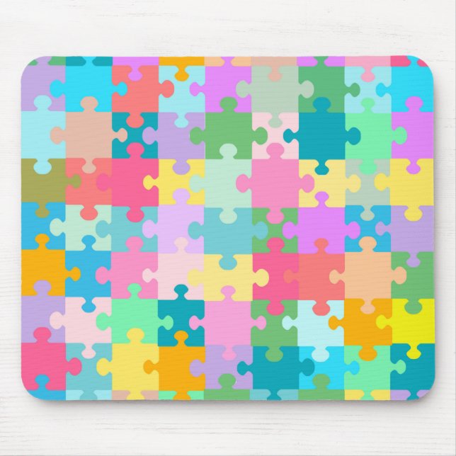 Puzzles Mouse Pad Mousepad (Vorne)