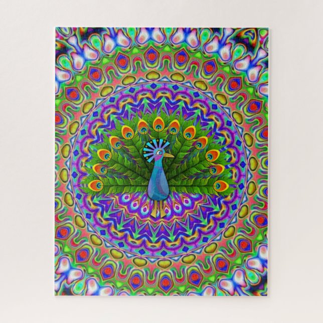Puzzles Paon (Vertical)