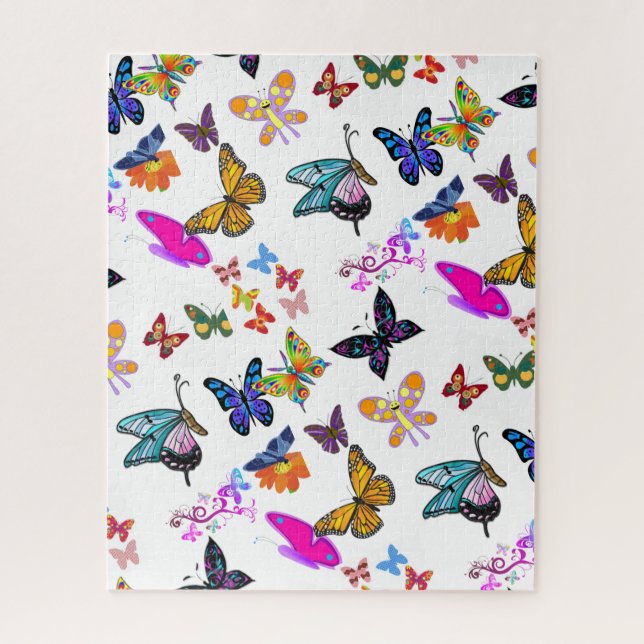 Puzzles papillon (Vertical)