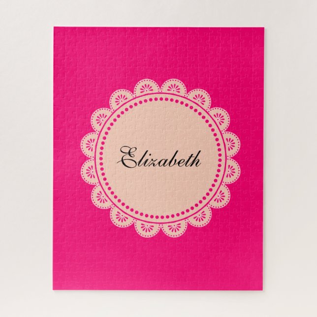Puzzles Pink Lace (Vertikal)