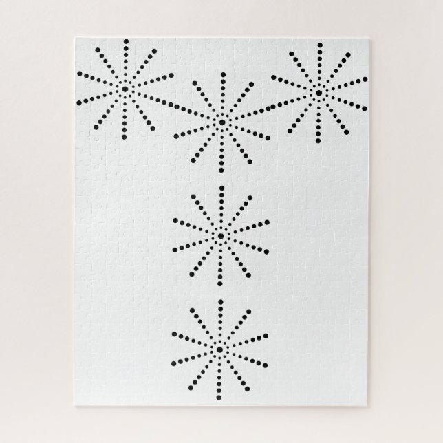 Puzzles Points noirs et blancs (Vertical)