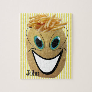 Puzzles Potato French Fries Stripe