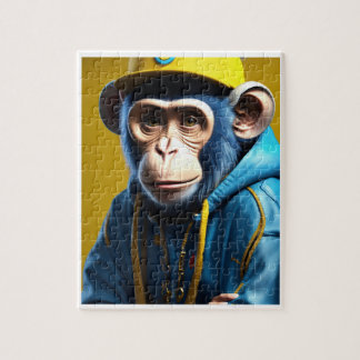Puzzles pour enfants - singe