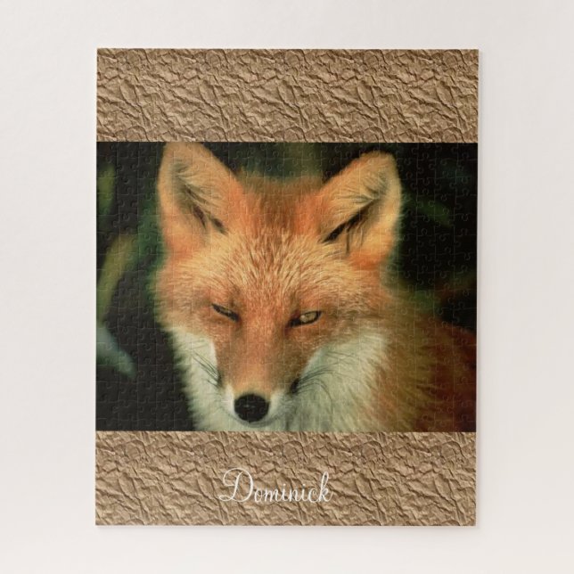 Puzzles Red Fox (Vertical)