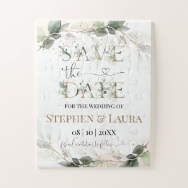 Puzzles Save the Date Card