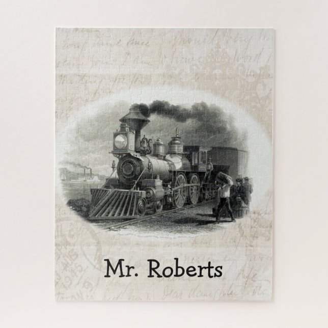 Puzzles Trains Vintages (Vertical)