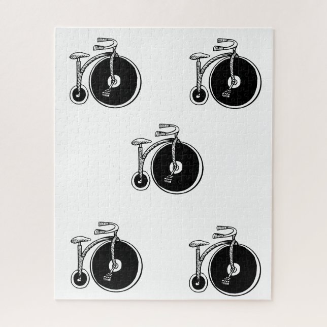 Puzzles Vélos Vintages (Vertical)