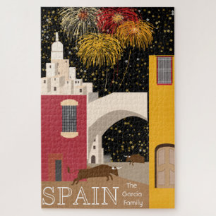 PUZZLES: Vintage Spanien Reiseplakat