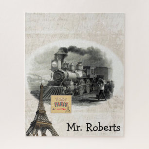 Puzzles Vintage Züge Paris Frankreich