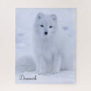Puzzles White Fox