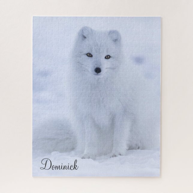 Puzzles White Fox (Vertikal)