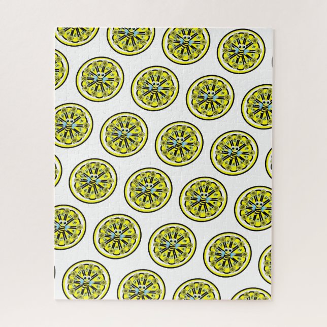 Puzzles Yellow Lemons Hummel (Vertikal)