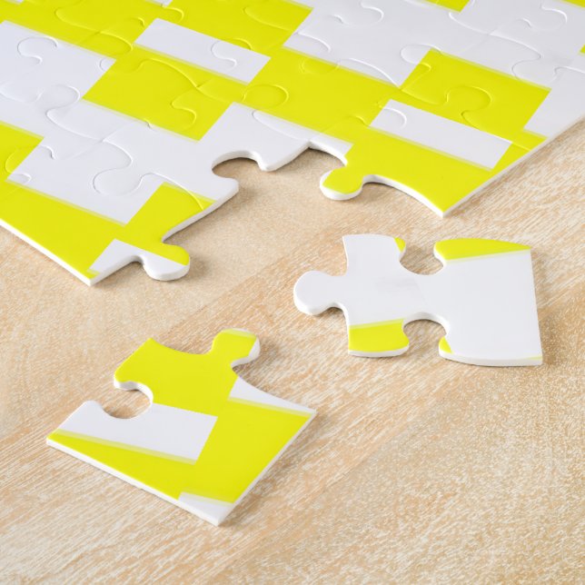 Puzzles Yellow & White Stripe  (Seite)