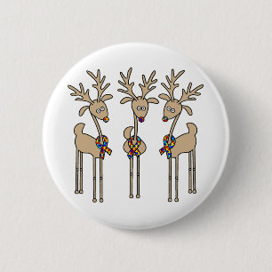 Puzzlespiel-Band-Ren - Autismus-Bewusstsein Button