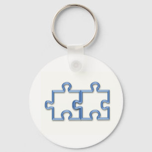 Puzzlespiel bessert Schlüsselanhänger aus