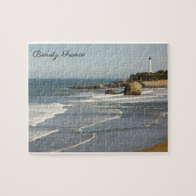 Puzzlespiel Biarritz Frankreich (Horizontal)