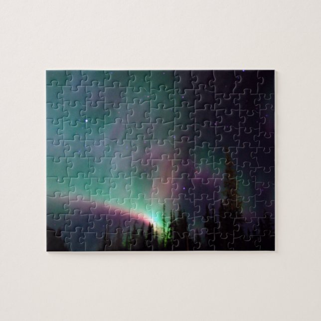 PUZZLESPIEL DER AURORA-BOREALIS (Horizontal)