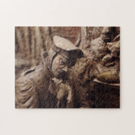 Puzzlespiel des Weltkriegs 1