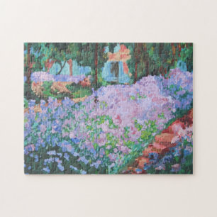 Puzzlespiel-Garten bei Giverny