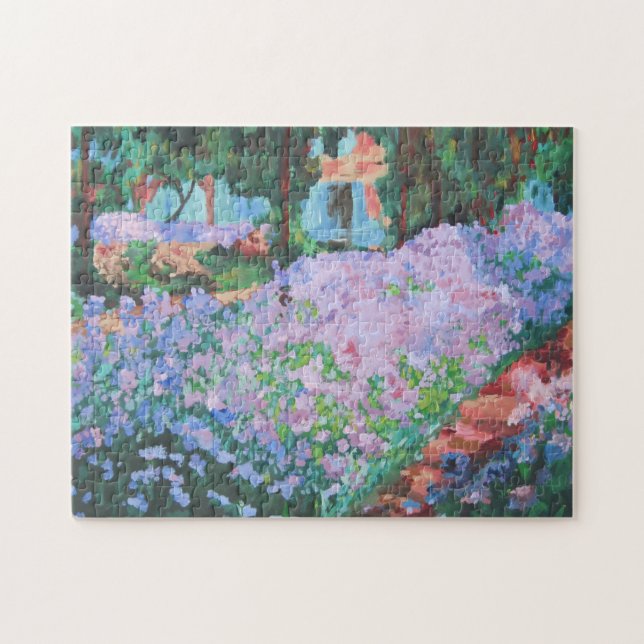 Puzzlespiel-Garten bei Giverny (Horizontal)