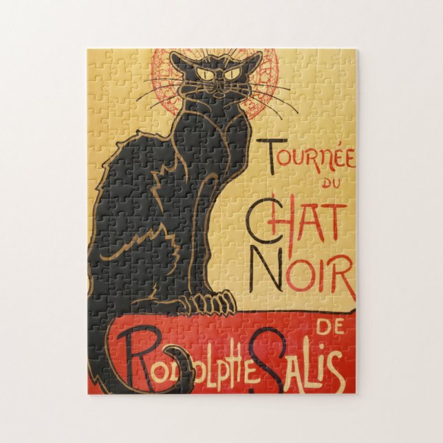 Puzzlespiel Le Chat Noir (Vertikal)