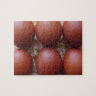 Puzzlespiel - Marans Huhn-Eier