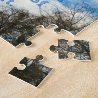 Puzzlespiel mit Schrift