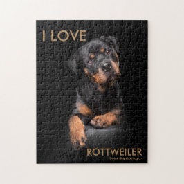 Puzzlespiel Rottweiler