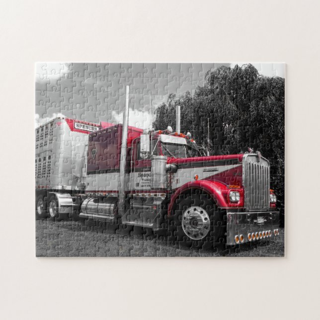 Puzzlespiel Spencers Kenworth W900A (Horizontal)
