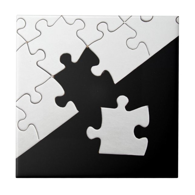 Puzzlespiel-Stück Fliese (Vorderseite)