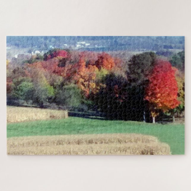 Puzzlespiel, Wisconsin-Herbstfarben (Horizontal)