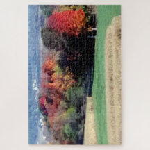 Puzzlespiel, Wisconsin-Herbstfarben