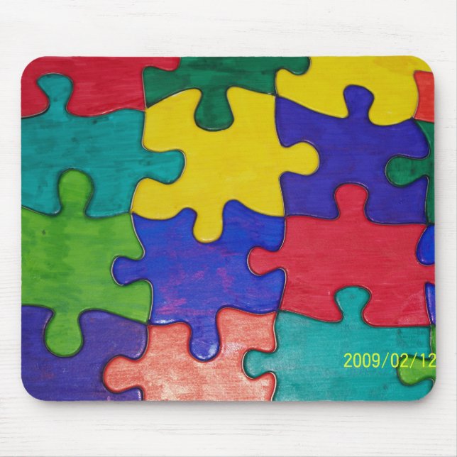 PuzzlespielMausunterlage Mousepad (Vorne)