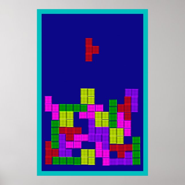 Puzzlesteine Poster (Vorne)
