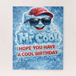 Puzzleteil-Eiswürfel kühlen, Alles Gute zum Geburt