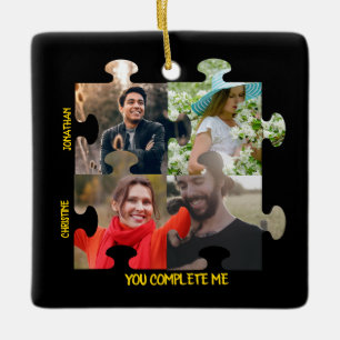 Puzzleteil-Foto Sie ergänzen mich. Keramikornament