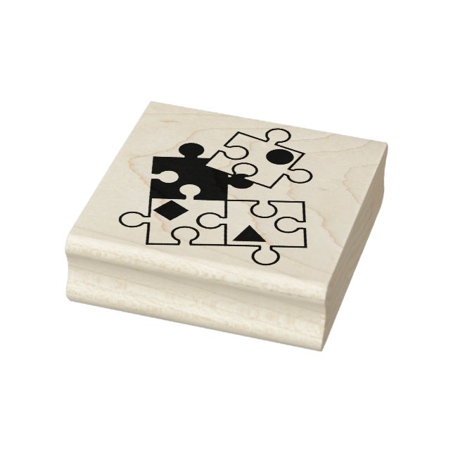 Puzzleteil Gummistempel (Stempel)