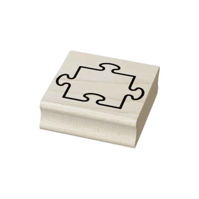 Puzzleteile Briefmarke Gummistempel (Stempel)