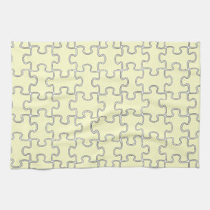Puzzleteile Küchentuch
