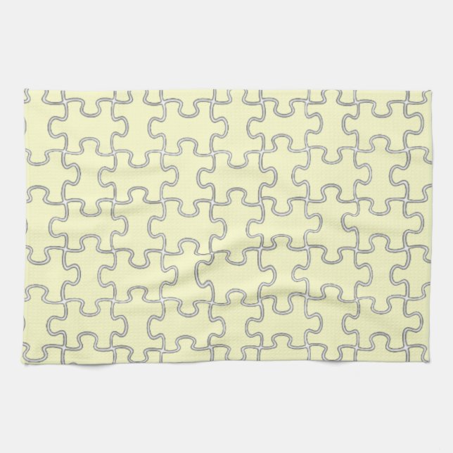 Puzzleteile Küchentuch (Horizontal)