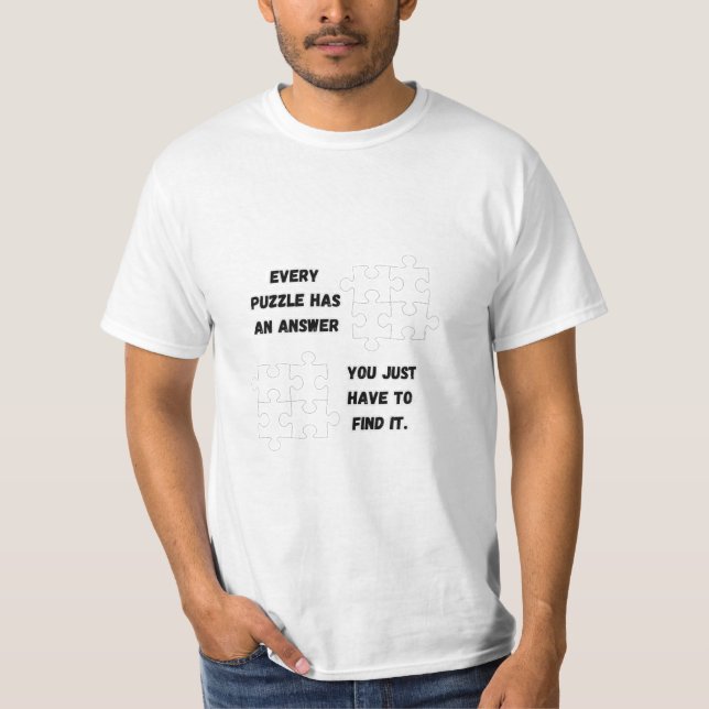 Puzzleteile T-Shirt (Vorderseite)