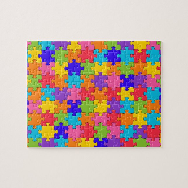 Puzzletyp Jigsaw - Multicolor Pieces (Horizontal)