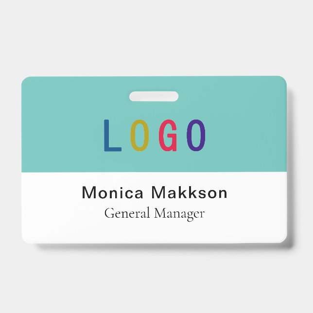PVC-Abzeichen aus Kunststoff mit Clip-Logo Ausweis (Vorderseite)