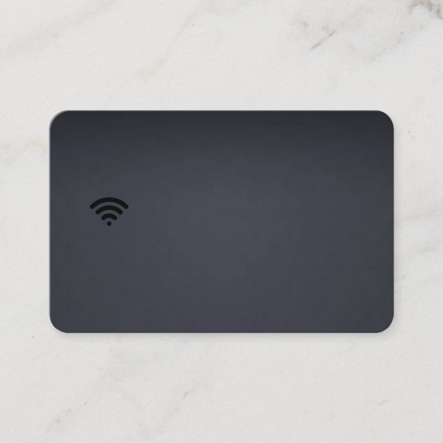 PVC-WLAN-Karte Visitenkarte (Vorderseite)